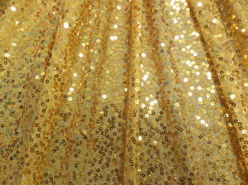 1. Gold Cosmos Sequins